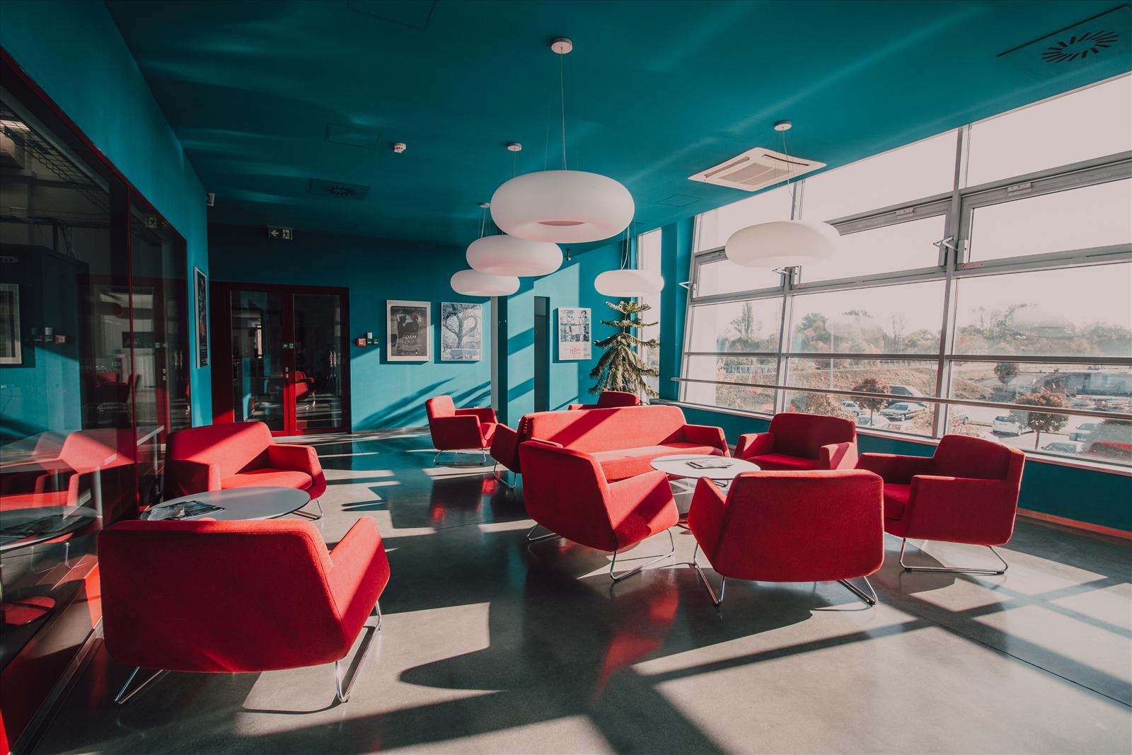 ORIGO Studios post-production lounge